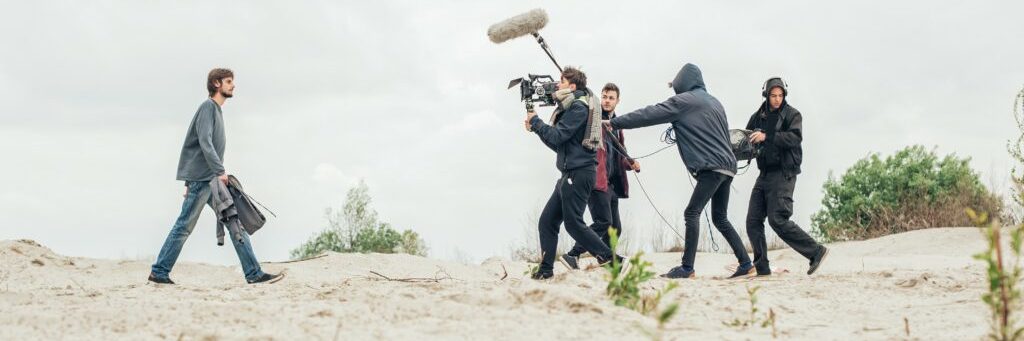 beach filming